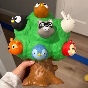 Colorful Animal Tree Toy